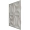 Ekena Millwork 19 5/8in. W x 19 5/8in. H York EnduraWall Decorative 3D Wall Panel Covers 2.67 Sq. Ft. WP20X20YOBCR - alternate 4